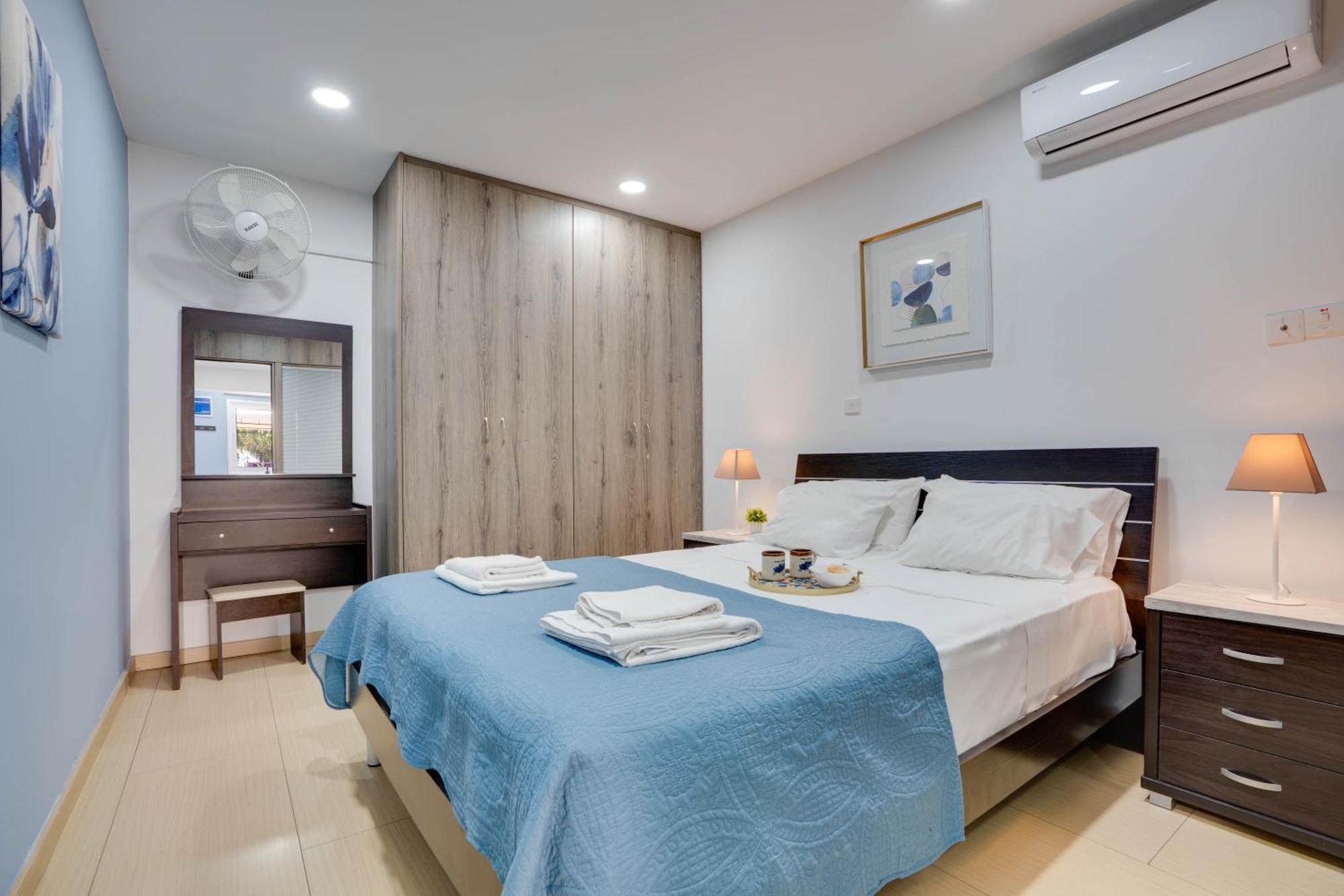 Atlantis Apartments 50M From Makenzy Seafront Λάρνακα Εξωτερικό φωτογραφία